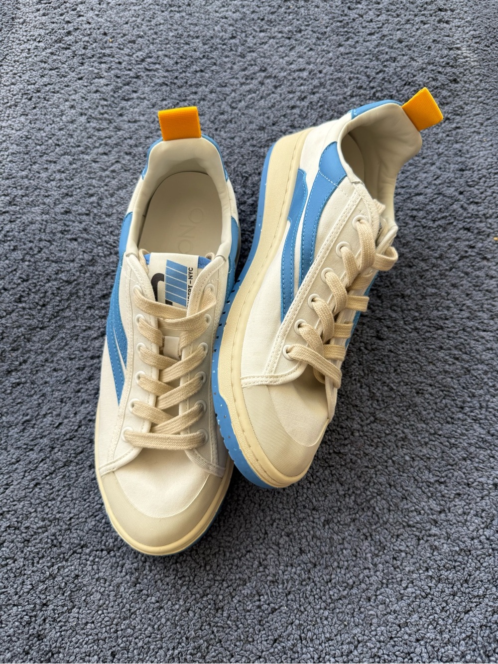 New Premium ONCEPT NYC #032 Portland Canvas Sneakers (Indigo/Blue)